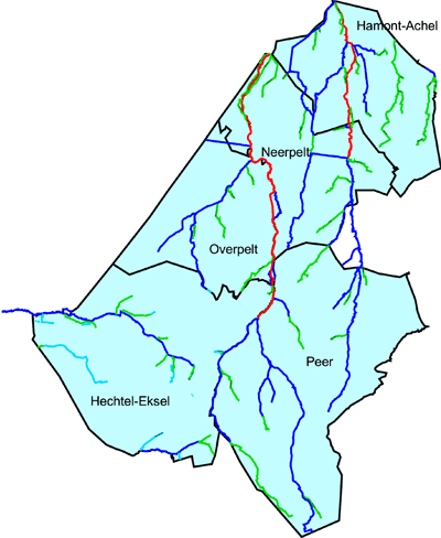 Werkingsgebied binnen dit gebied zijn ook andere waterbeheerders actief